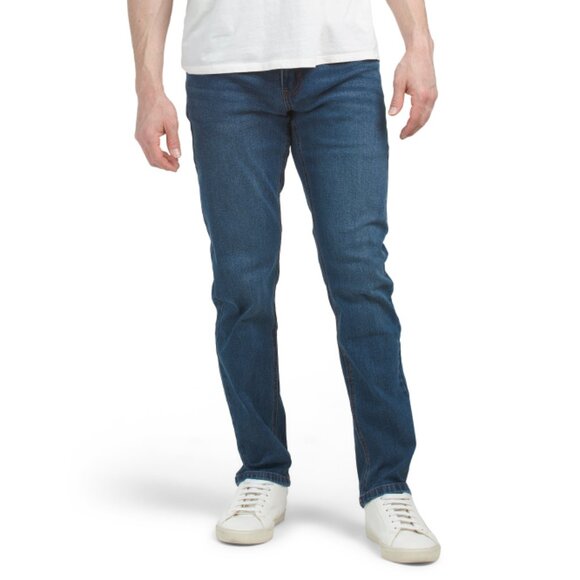 VINCE CAMUTO Medium Wash Slim Straight Jeans